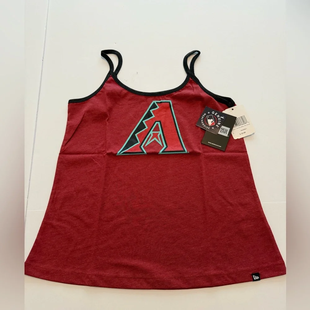 NWT New Era Women’s Red Arizona Diamondbacks tank top, Size Small - Picture 1 of 10